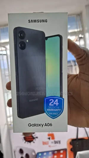 New Samsung Galaxy A06 128 GB Black