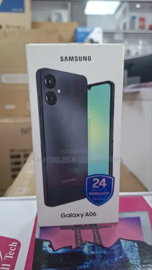 New Samsung Galaxy A06 64 GB Black