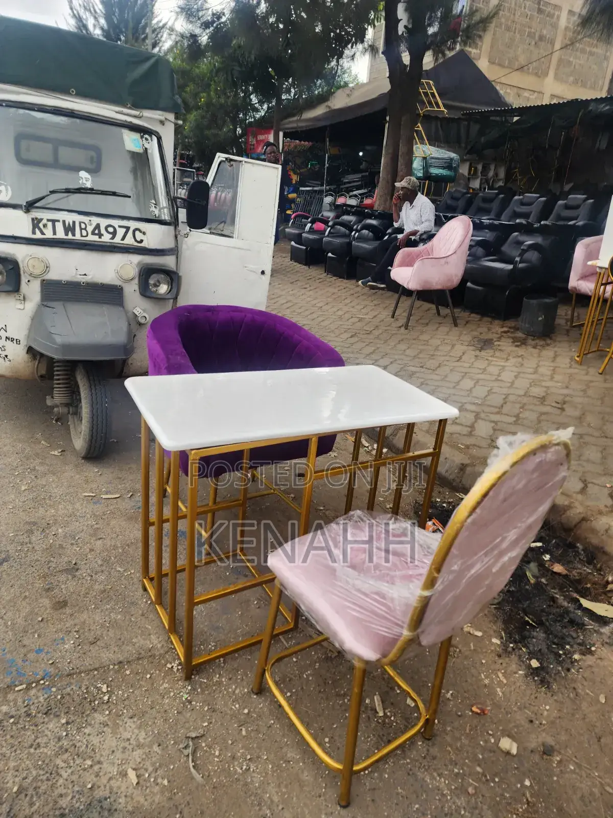 Manicure Styling Chairs Table Sets