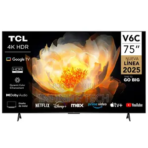 TCL 75v6d 75 Inch Uhd Google Tv 2026