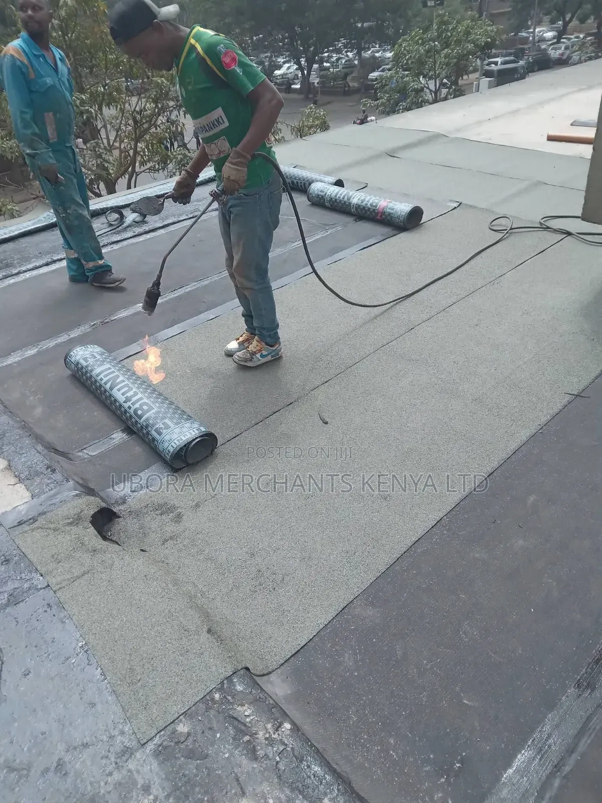Flatroof App Waterproofing Membrane Supply and Fix Per Square Meter.