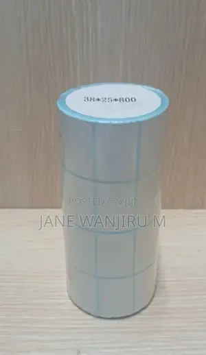 High Quality 38×25mm Barcode Label Stickers – Roll
