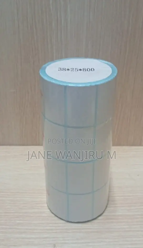 High Quality 38×25mm Barcode Label Stickers – Roll