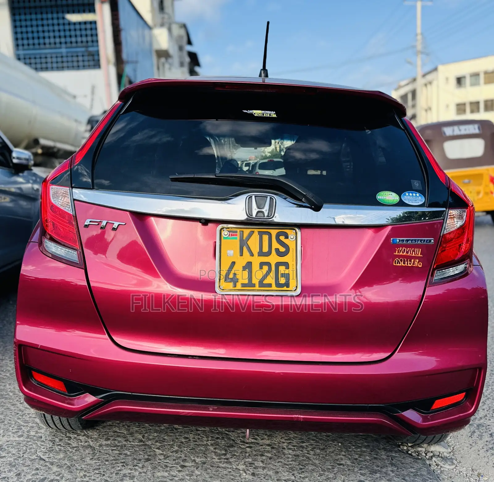 Honda Fit 2017 Pink