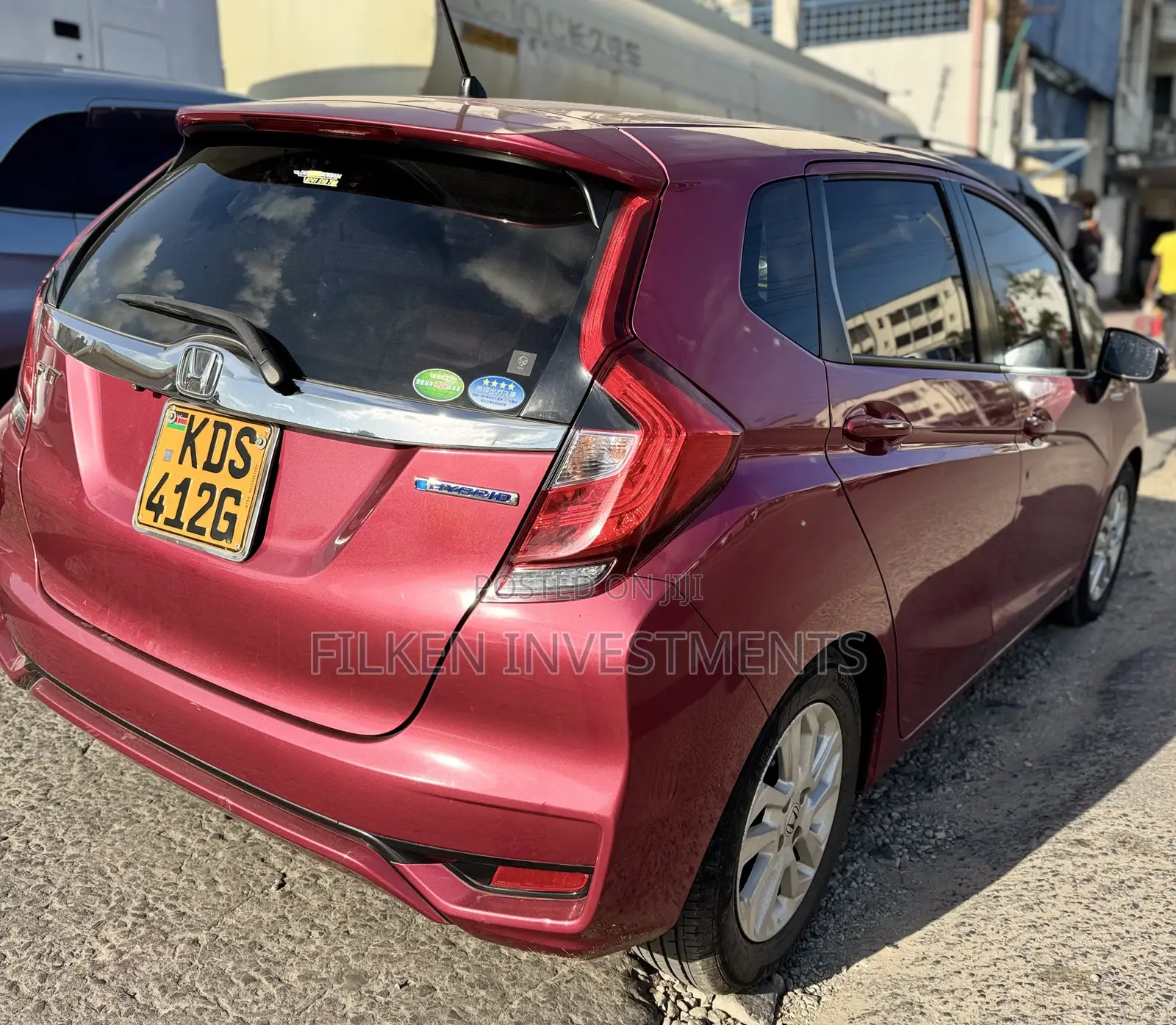 Honda Fit 2017 Pink