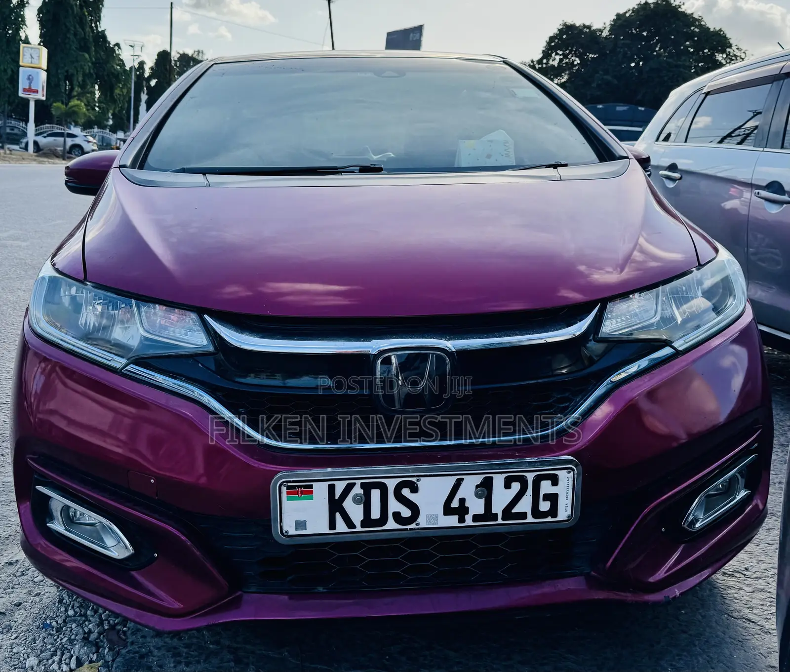 Honda Fit 2017 Pink