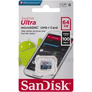 Sandisk Ultra | 64gb Microsdxc | Up to 100mb/S Read