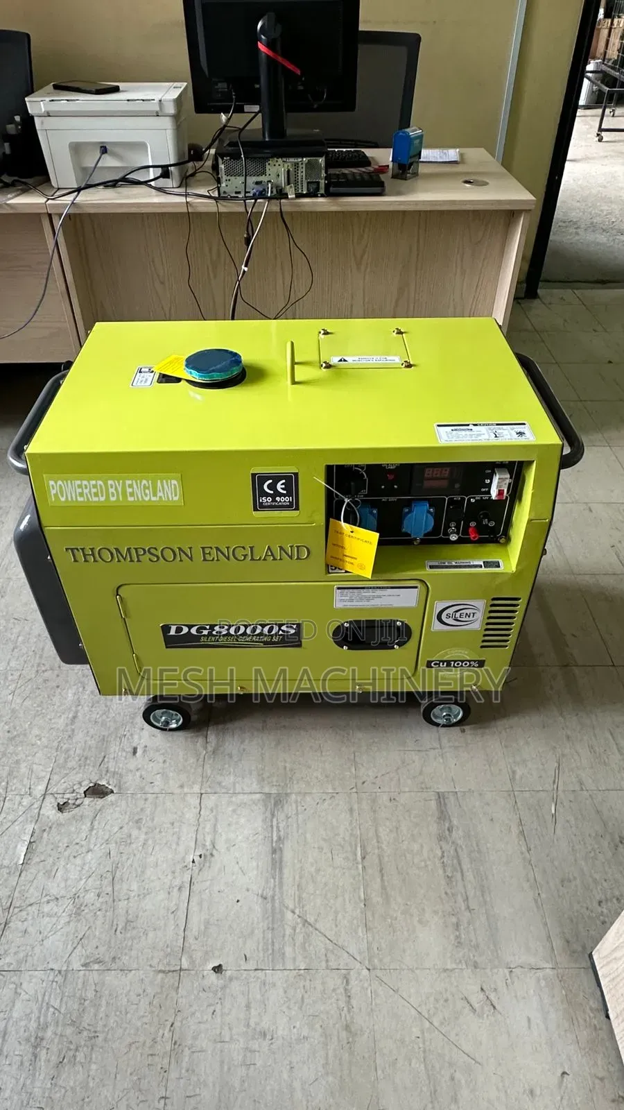 Thompson England 8kva Single Phase Diesel Generator With Ats