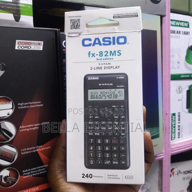 Calculator Casio Fx_82ms-2nd Edition - thumbnail 2