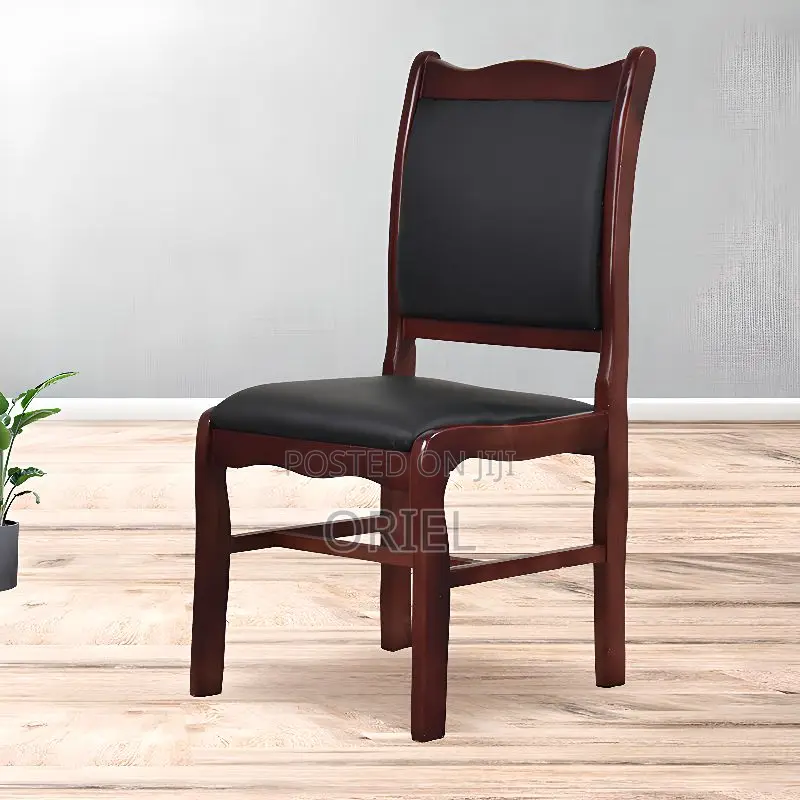 Office Chair : Wooden Frame Office Staff Chair