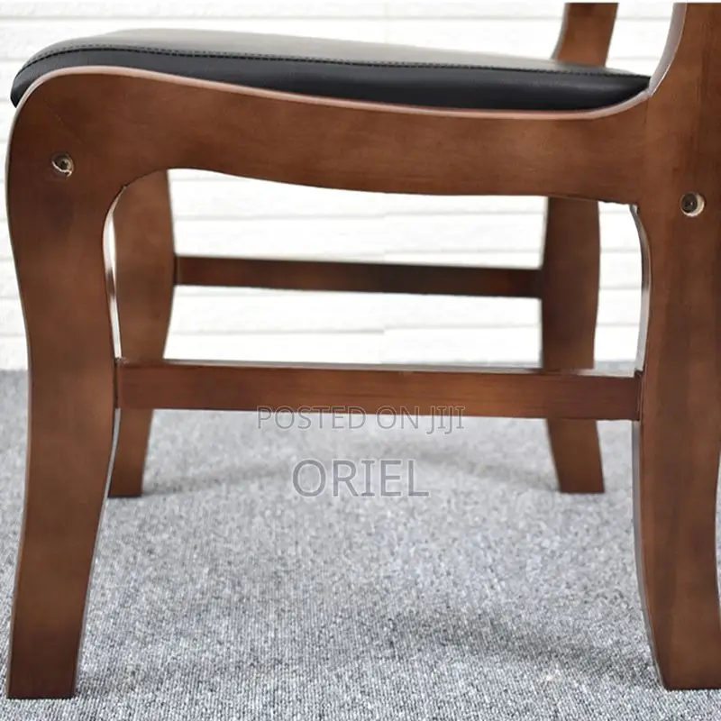 Office Chair : Wooden Frame Office Staff Chair