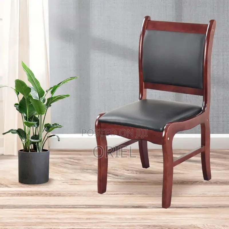 Office Chair : Wooden Frame Office Staff Chair