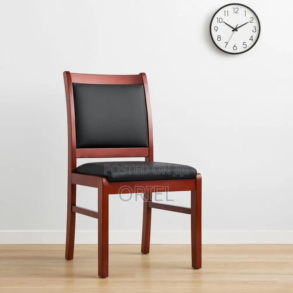 Office Chair : Wooden Frame Office Staff Chair
