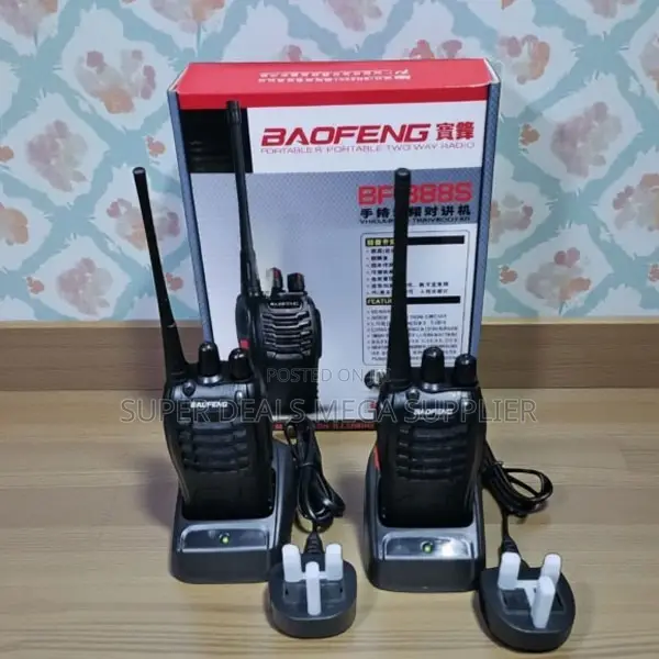 Baofeng Bf-888s Handheld Walkie Talkie Radio 5km Range 16 Channels