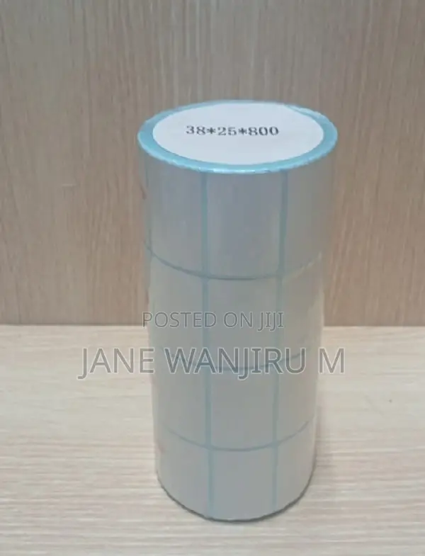 Professional 38×25mm Self-Adhesive Label Roll – 800 Labels