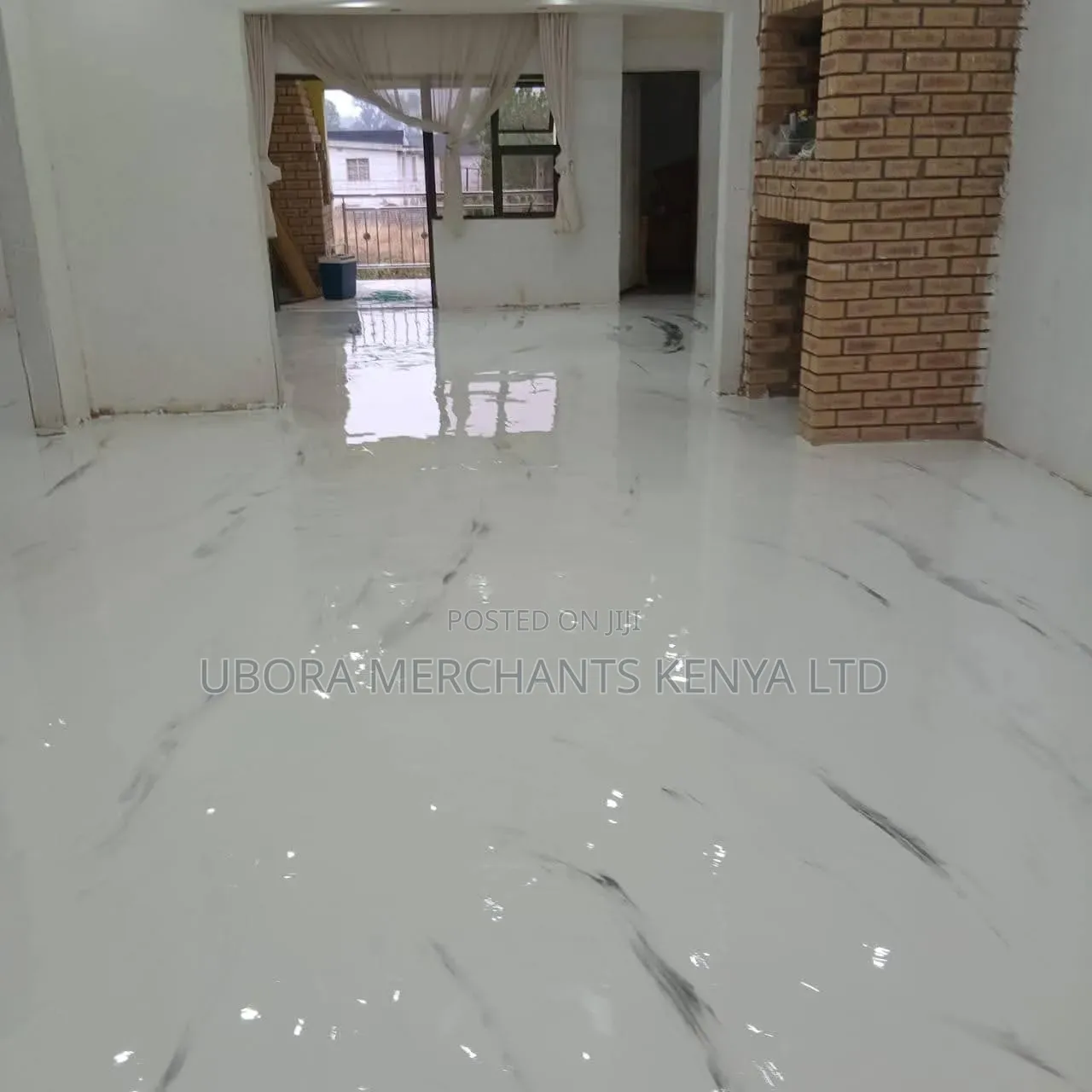 Marble Epoxy Flooring for Homes Supply and Fix Per Square Meter.