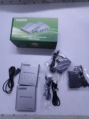 Hdmi KVM Extender 60 Meter Cat6 Network Cable With Ir Usb
