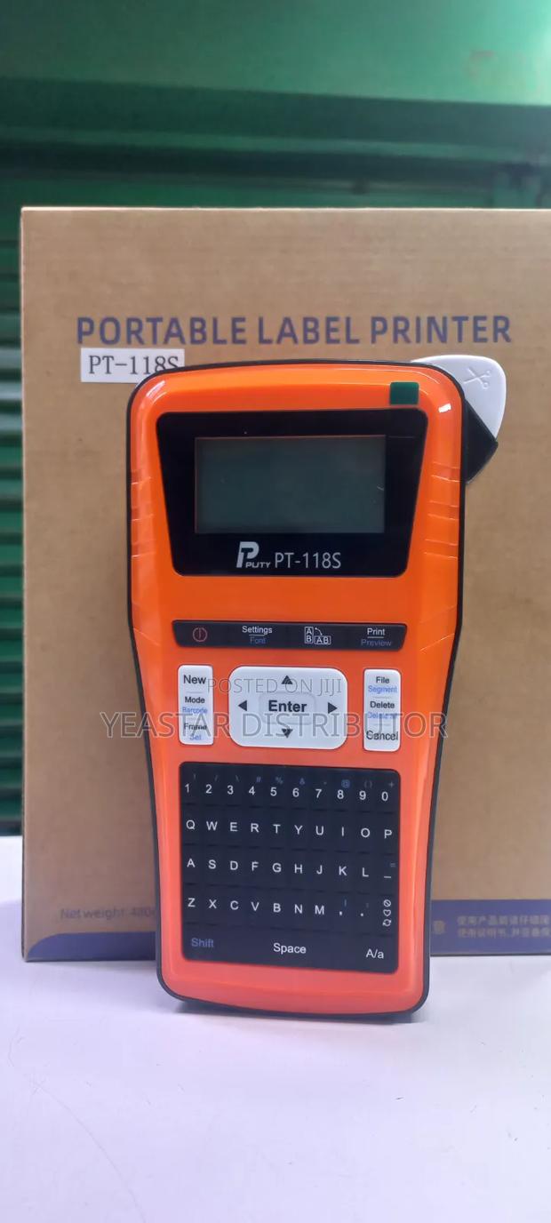 Puty Pt-118s Portable Label Printer