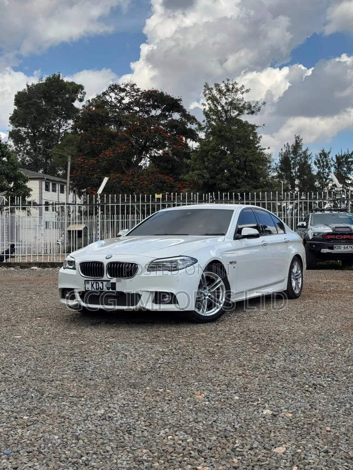 BMW 523i 2015 White