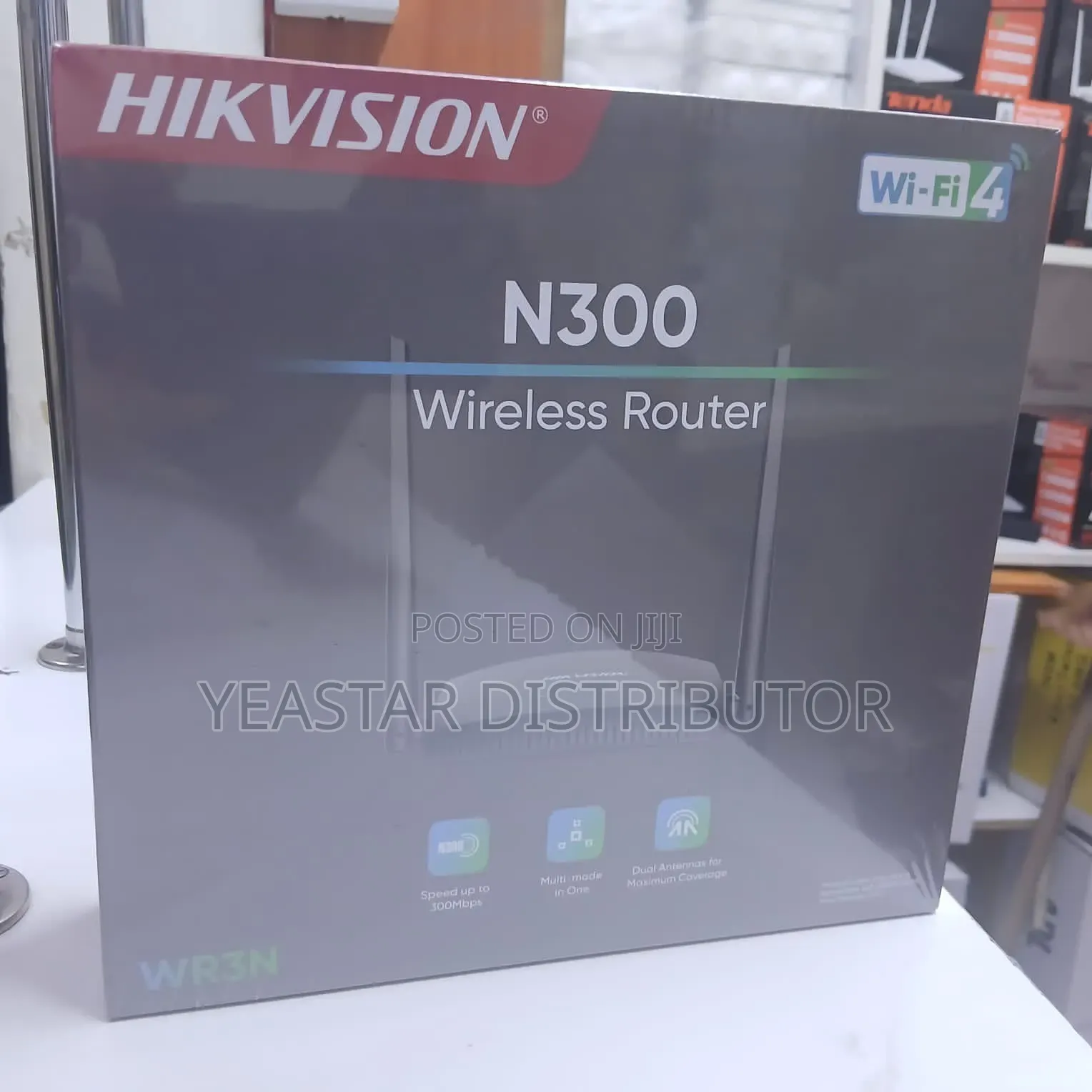 Hikvision Wr3n N300 Wireless Router Ds-3wr3n