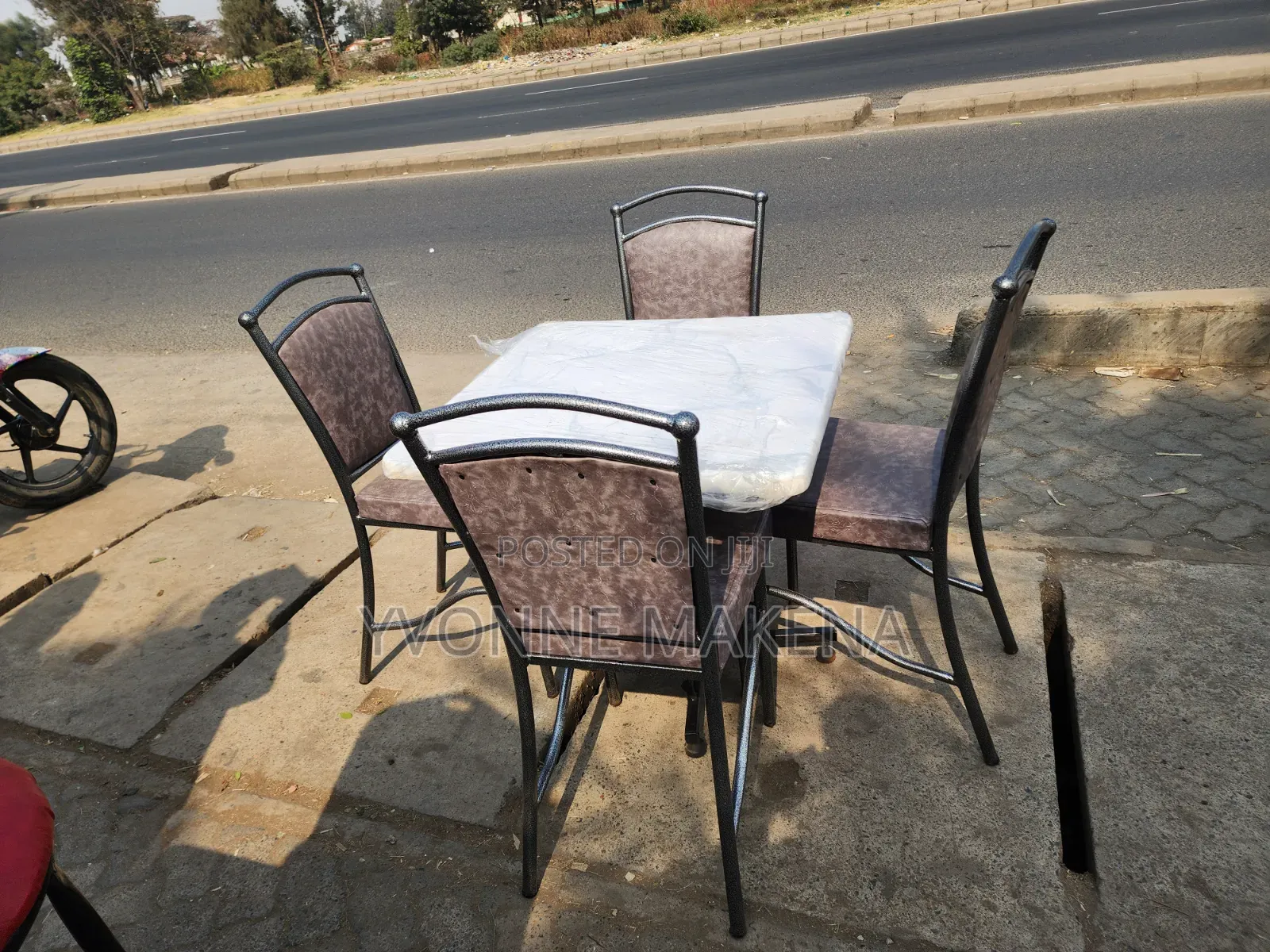 Coated Grey Restaurant Sets