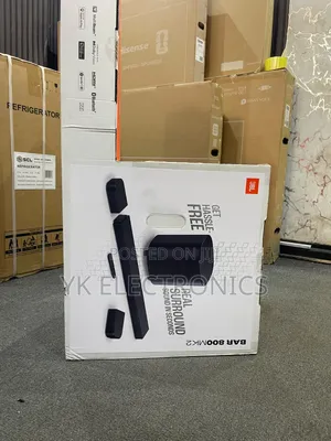 JBL Bar 800 Mk2 7.1 Channel Soundbar System With Detachable Surround