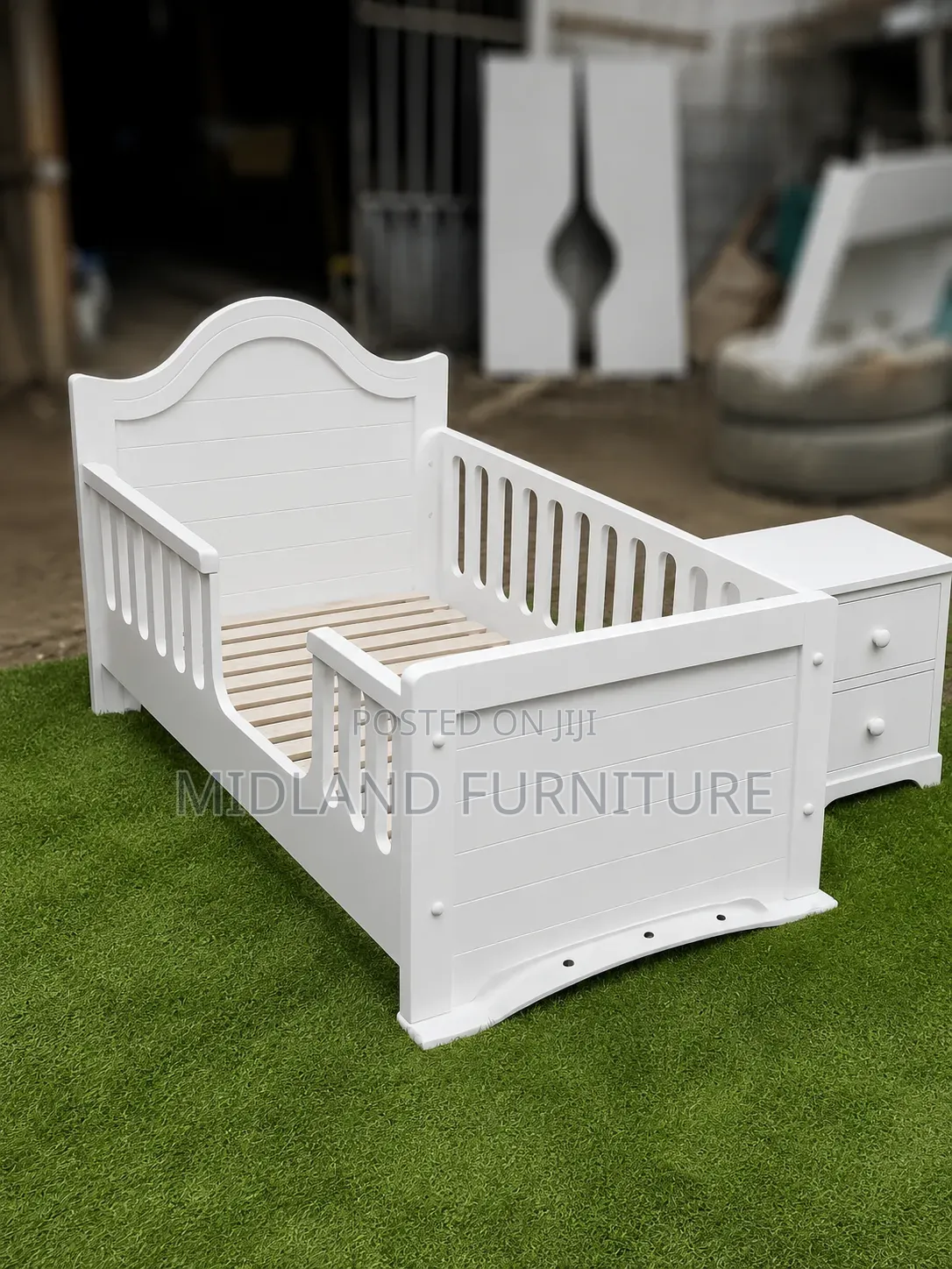 Toddler Bed Kenya With Matching Night Stand Pay on Delivery