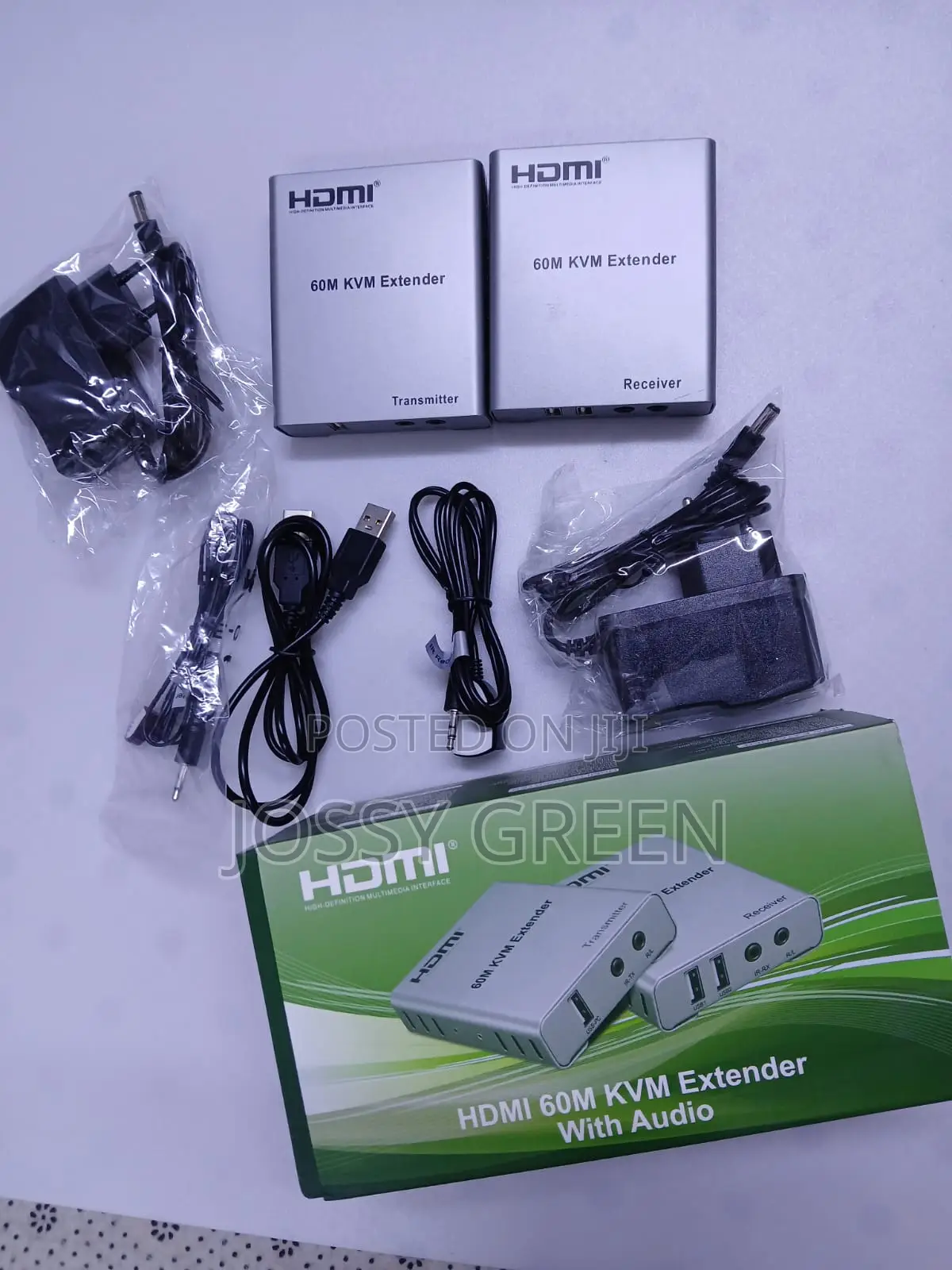 Hdmi KVM Extender 60m Long Distance Video Usb Signal Transmission Kit