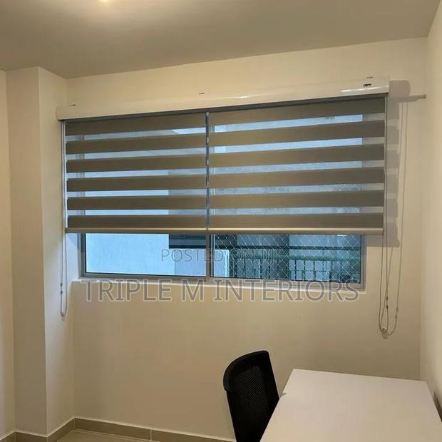 Custom Zebra Blinds for Offices
