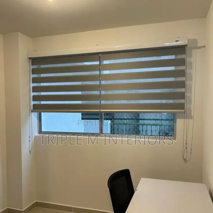 Custom Zebra Blinds for Offices