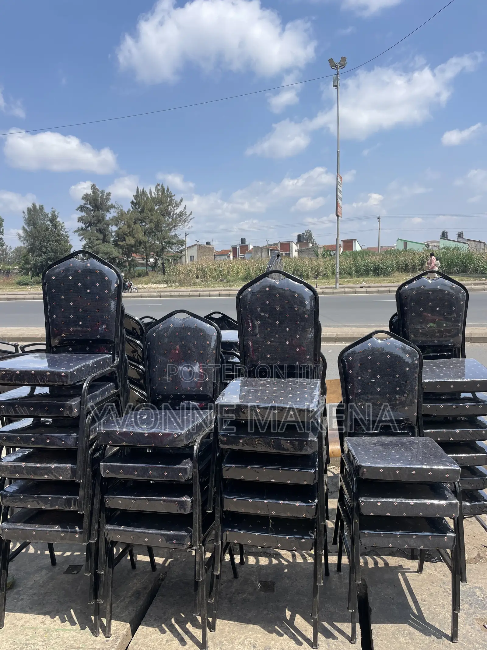 Black Confrence Chairs