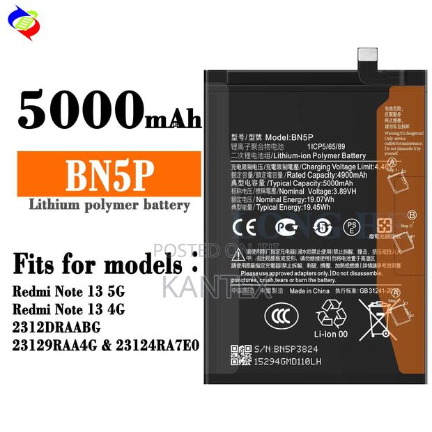 Generic Redmi Note 13 Battery Replacement - thumbnail 2