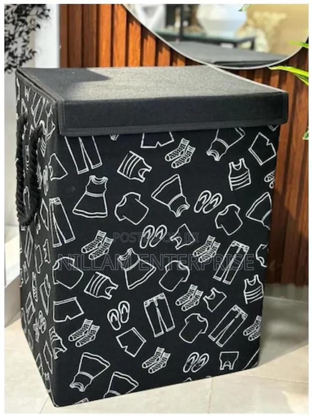 Pattern Laundry Basket Storage - thumbnail 4