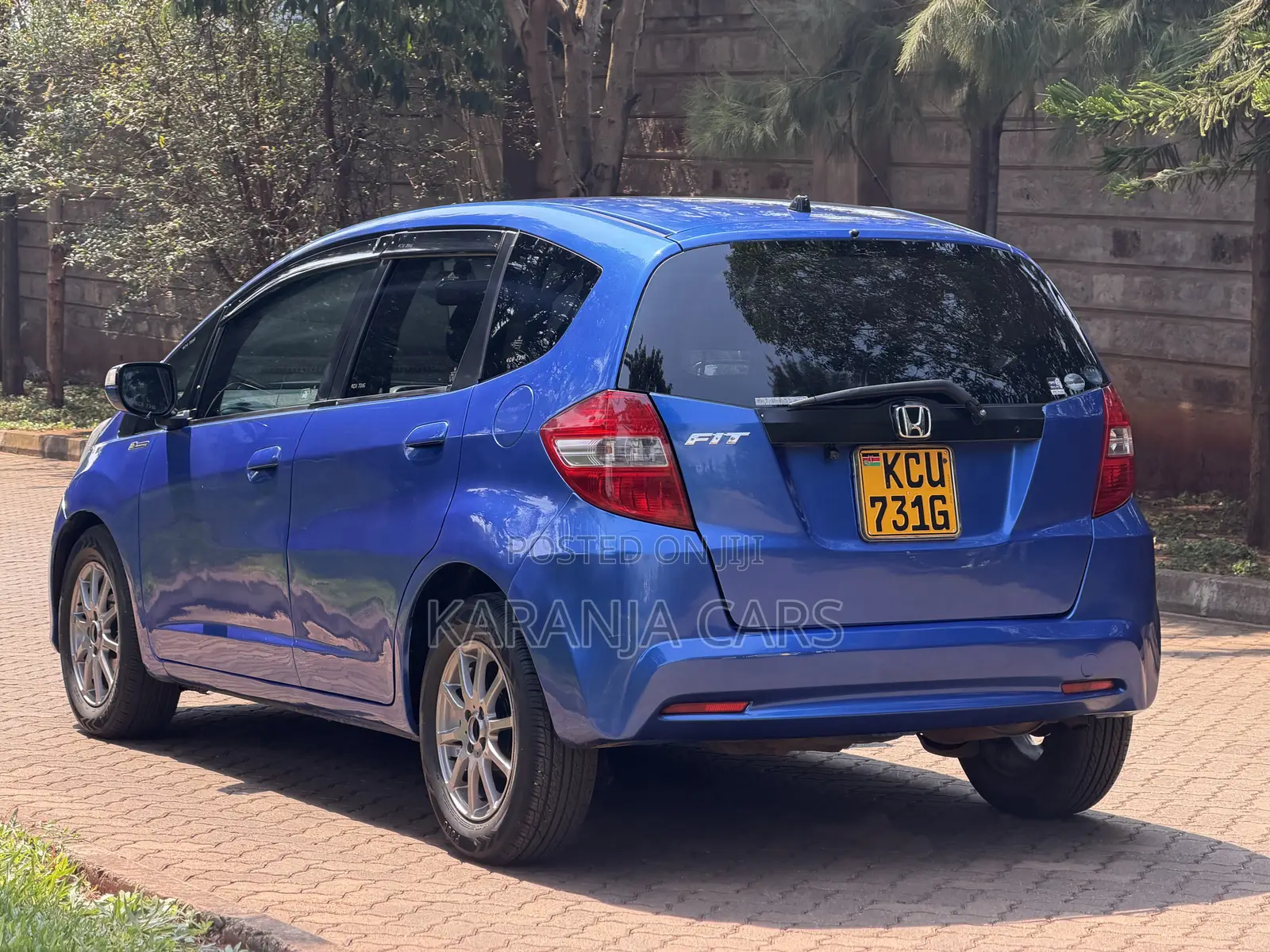 Honda Fit Automatic 2012 Blue