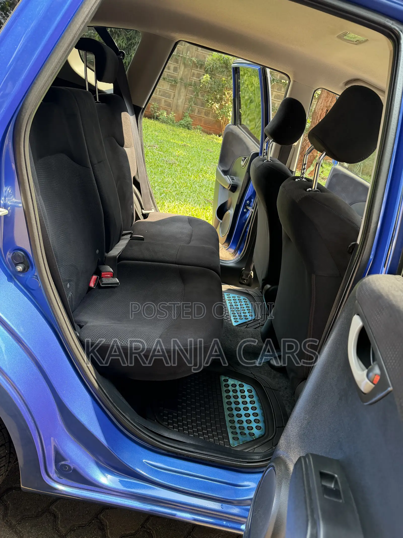 Honda Fit Automatic 2012 Blue