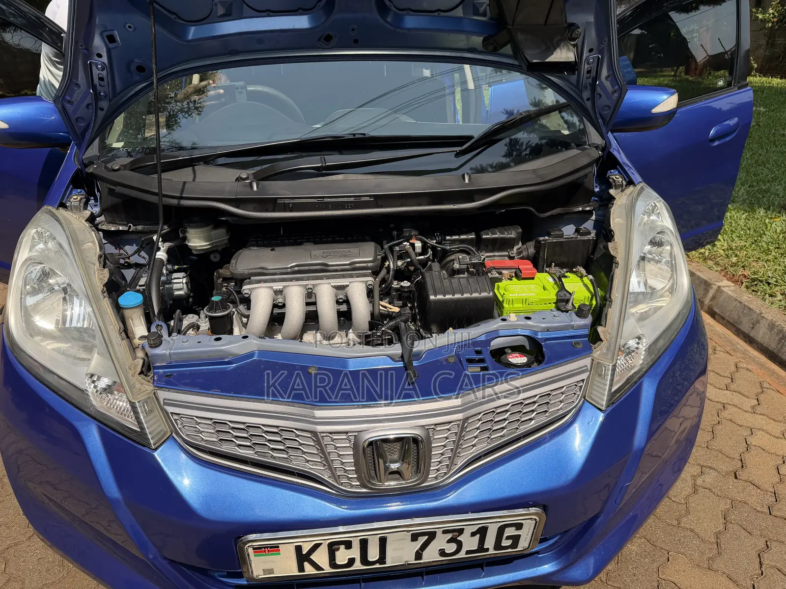 Honda Fit Automatic 2012 Blue