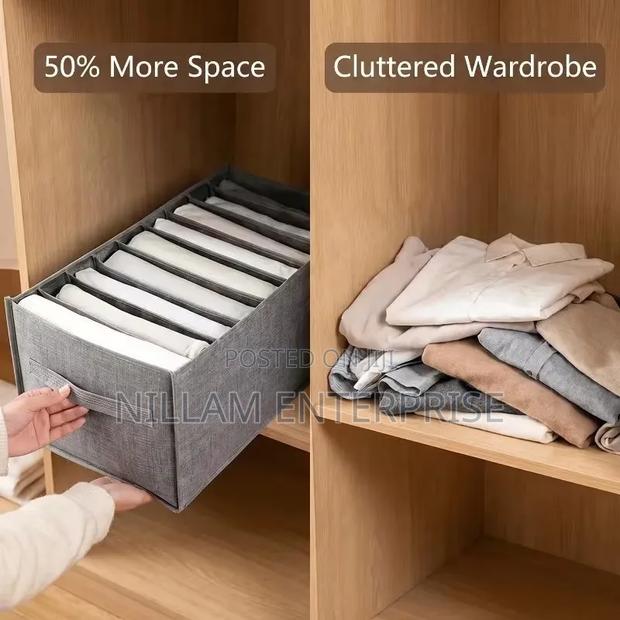*9 Grid Thickened Foldable Storage Boxes