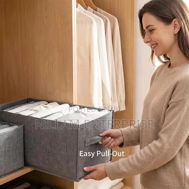 *9 Grid Thickened Foldable Storage Boxes - thumbnail 2