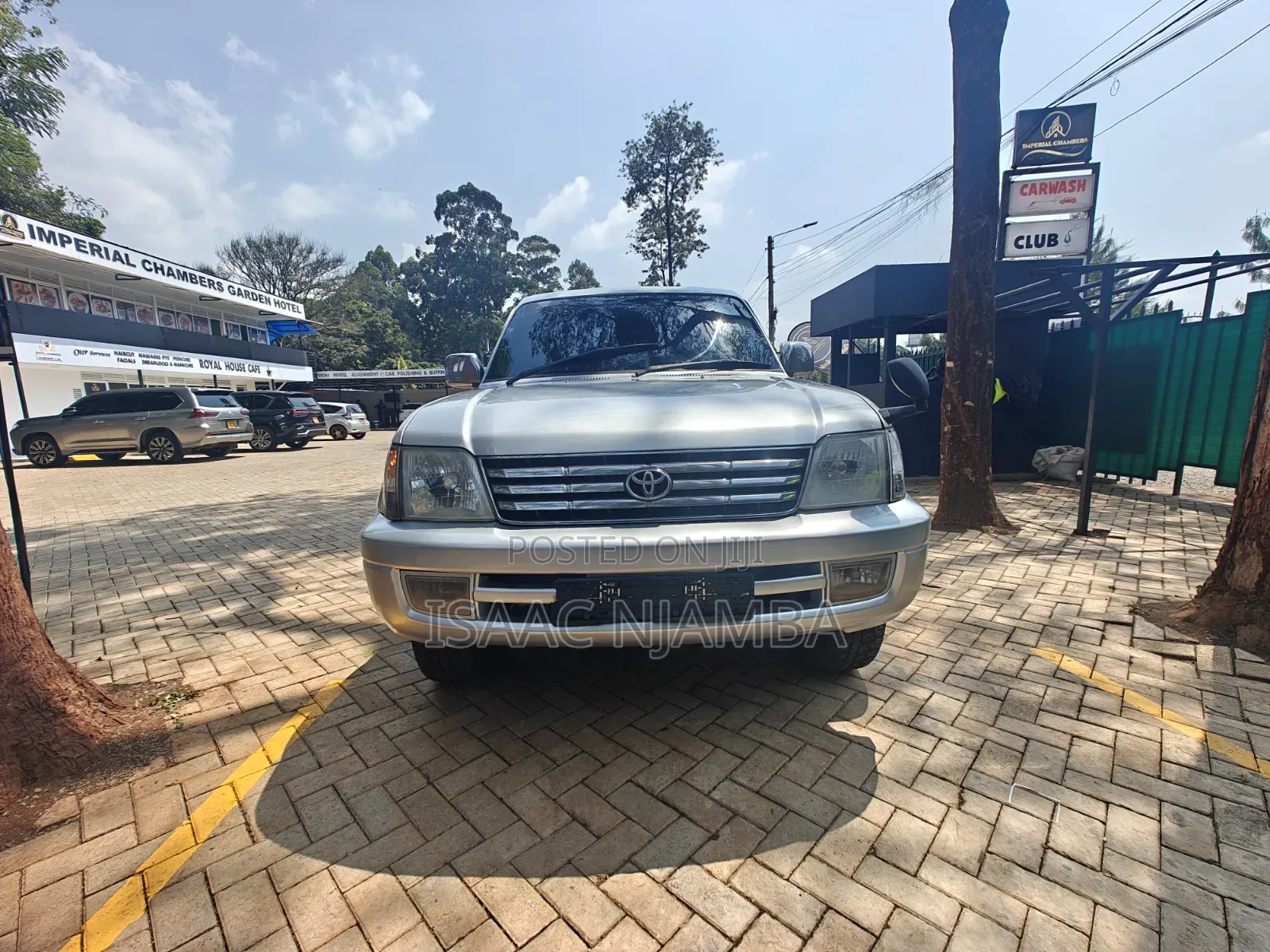 Toyota Land Cruiser 2001 Silver
