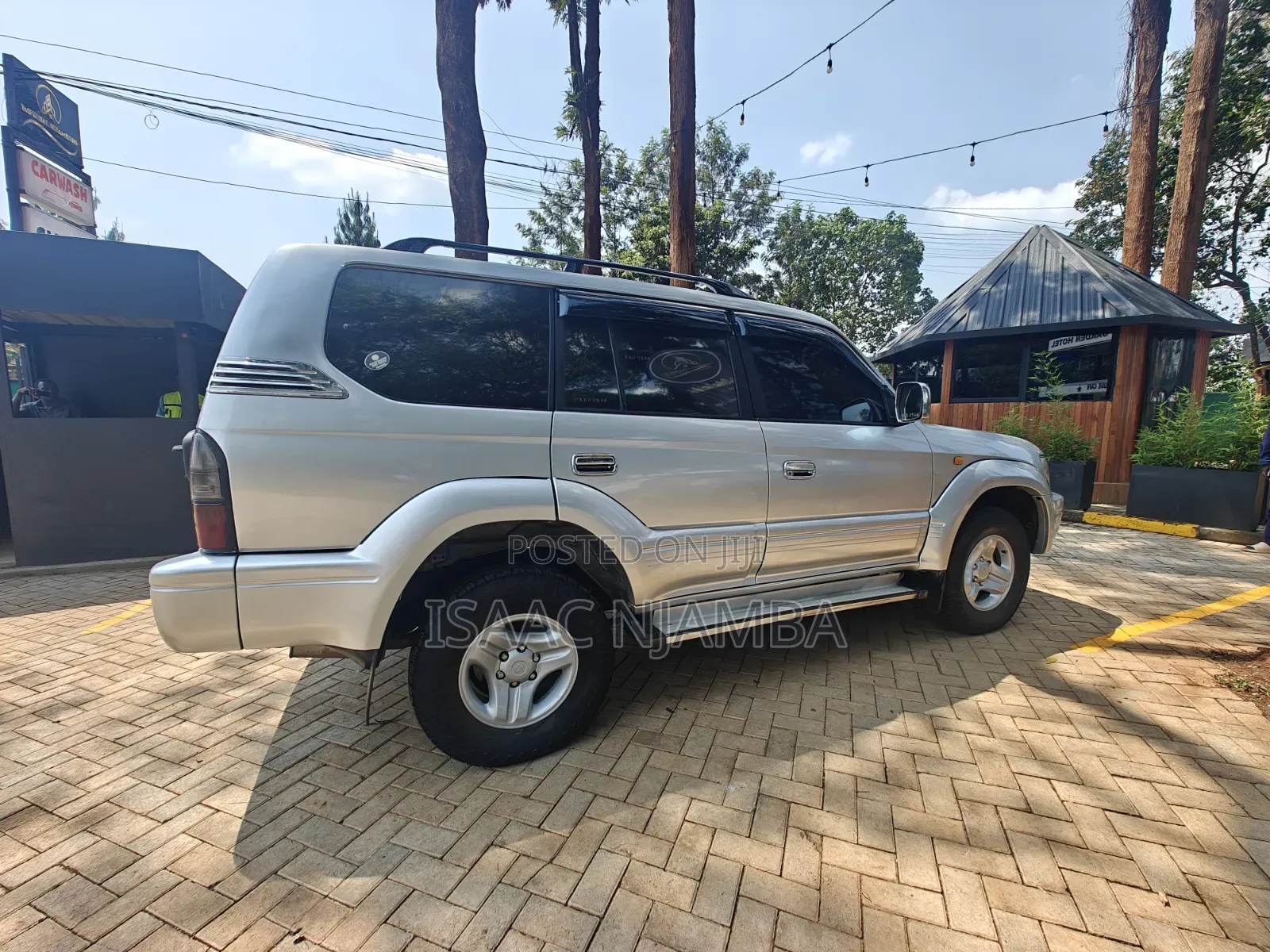 Toyota Land Cruiser 2001 Silver