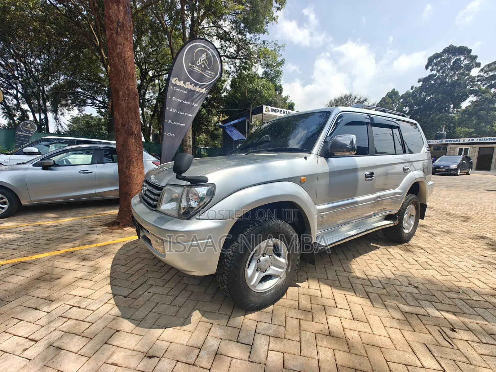 Toyota Land Cruiser 2001 Silver