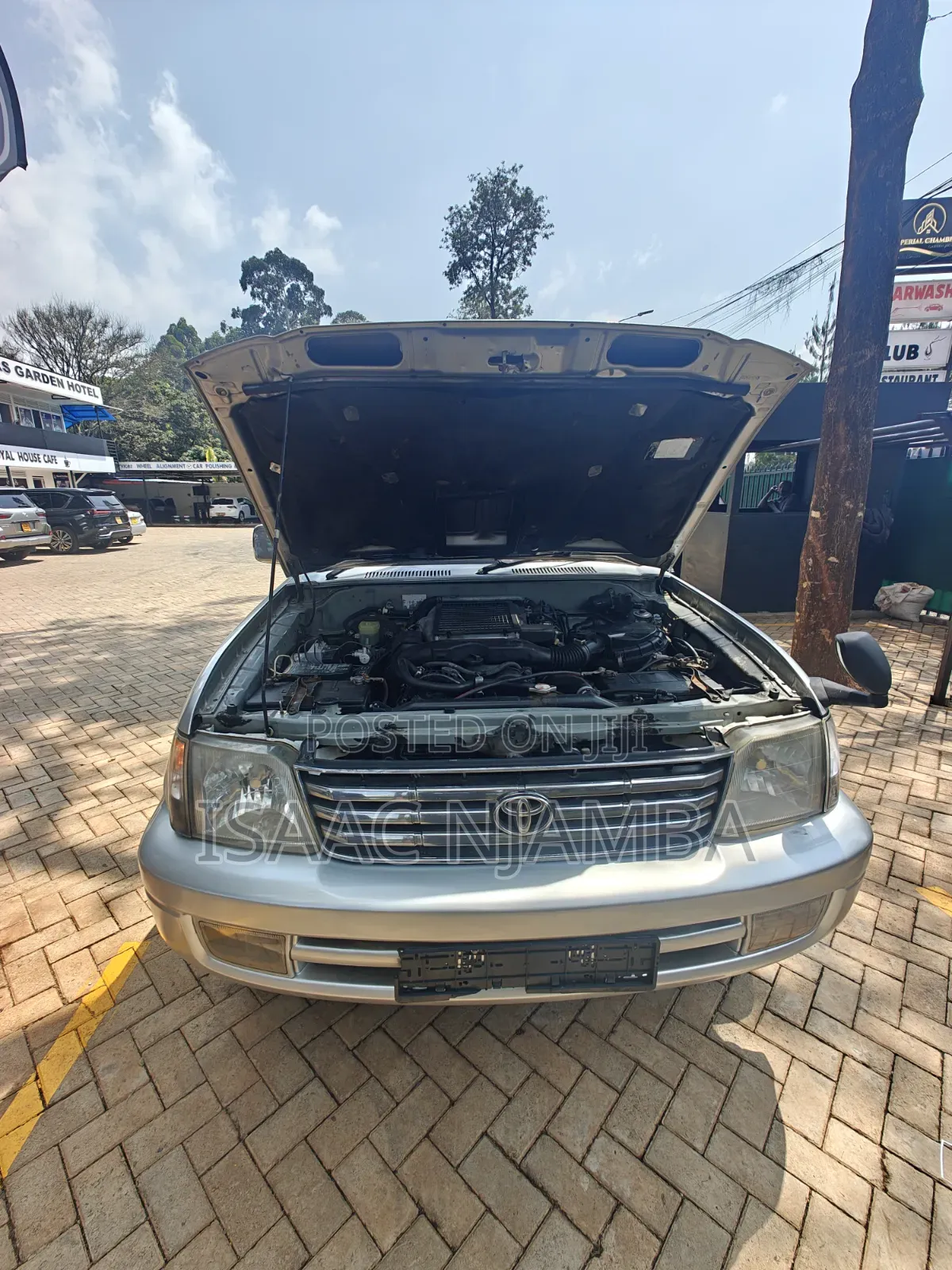 Toyota Land Cruiser 2001 Silver