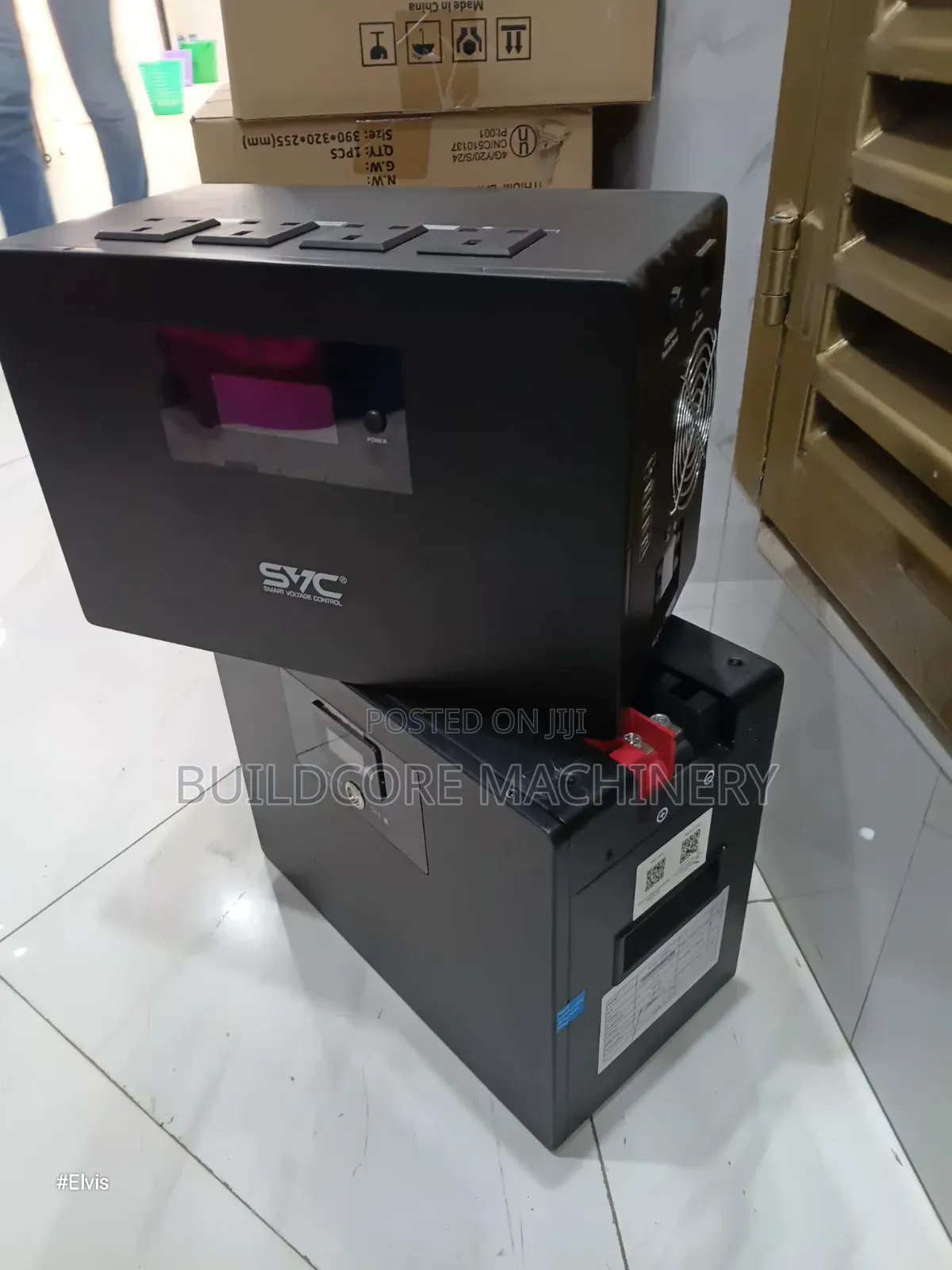 SVC Smart Voltage Control Lithium Battery Plus Inverter/Ups System