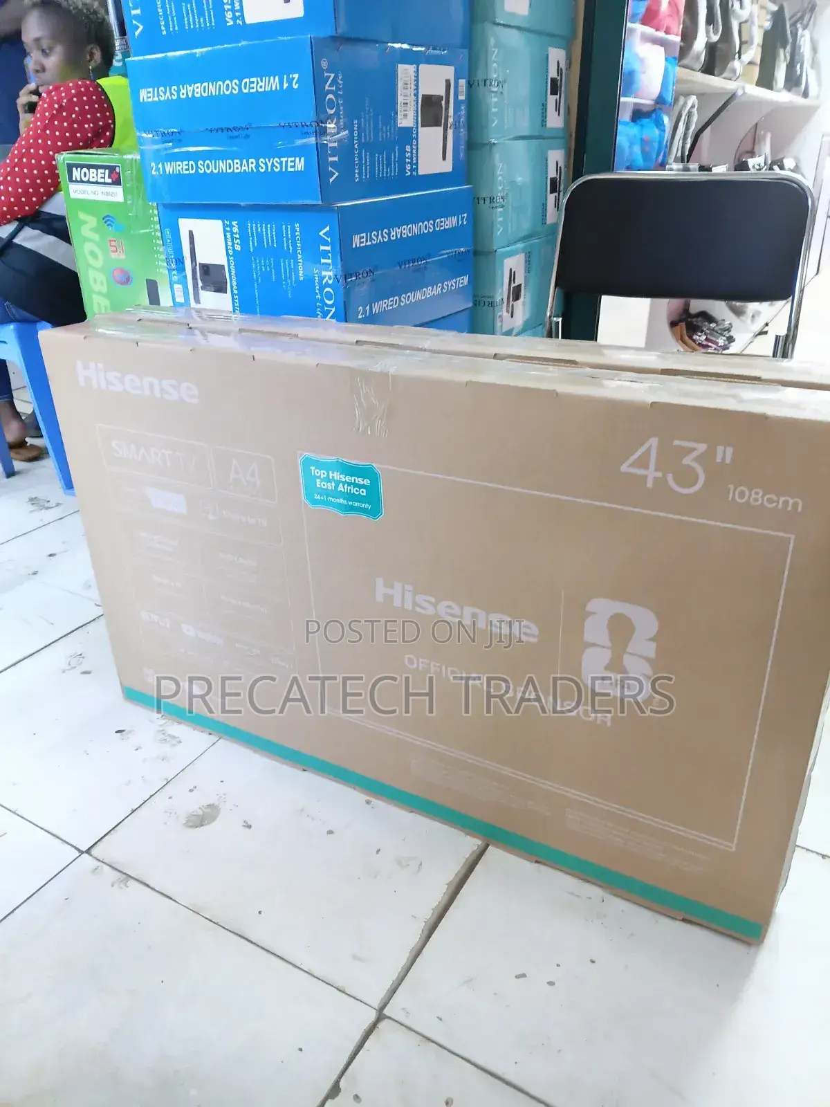 Hisense 43" Smart Tv With Vidaa Os Netflix