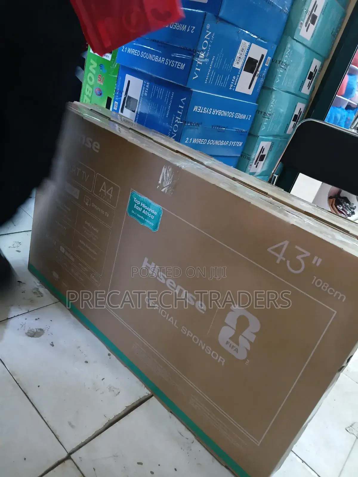 Hisense 43" Smart Tv With Vidaa Os Netflix