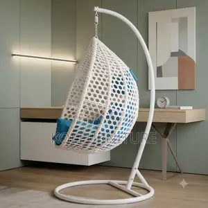 Home Chairs; Rattan Made Outdoor Leisure Hammock Chair