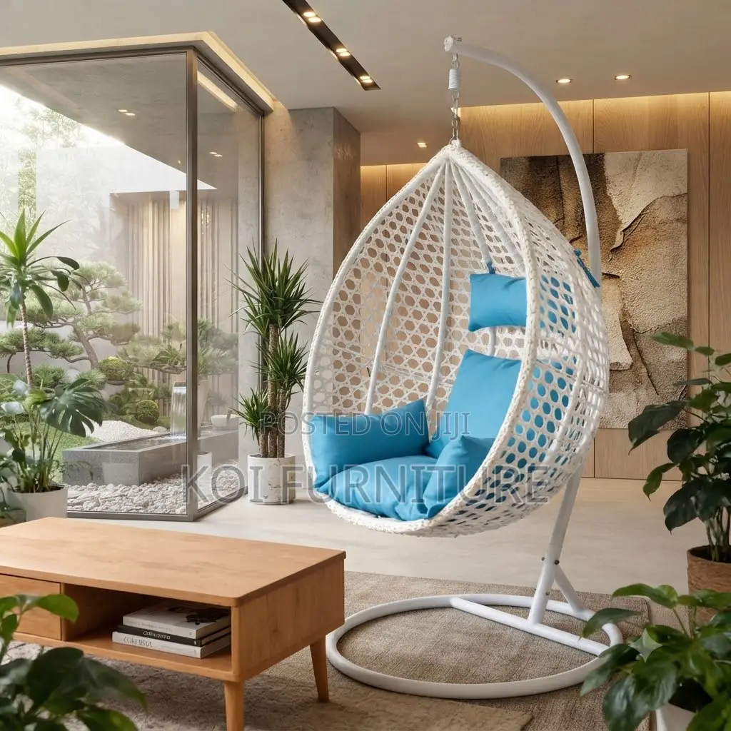 Home Chairs; Rattan Made Outdoor Leisure Hammock Chair