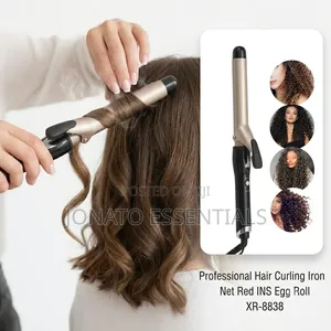 Professional Hair Curling Iron Wand - Ceramic Hair Roller
