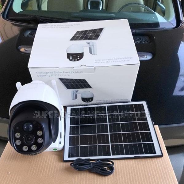 Outdoor Security 20mp Ultra Hd 4g PTZ Rotating Solar Camera