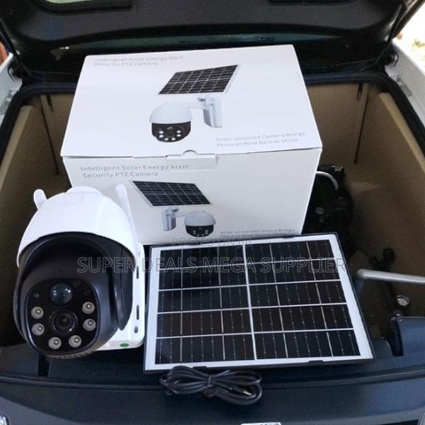 Full Color Night Vision 20mp Ultra Hd 4g PTZ Rotating Solar Camera